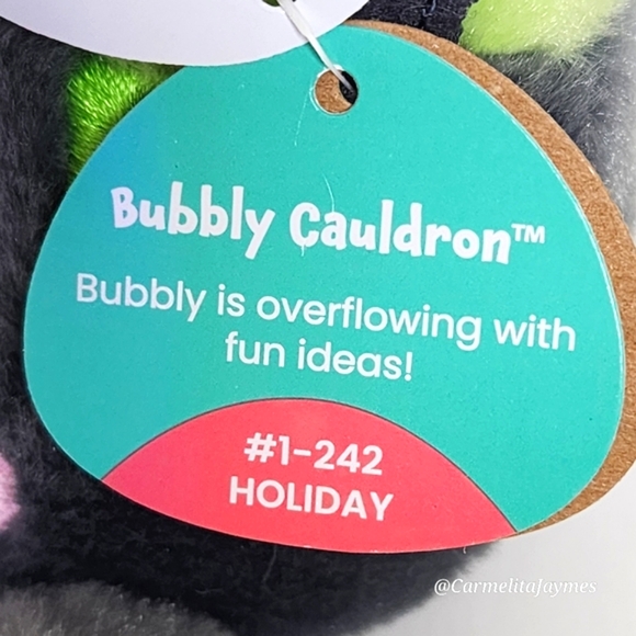 🎃 BUBBLY COULDRON 🧙‍♀️ Oozing Green Couldron Holiday 2024 Palm Pals ☆ NWT ☆ - Picture 3 of 7